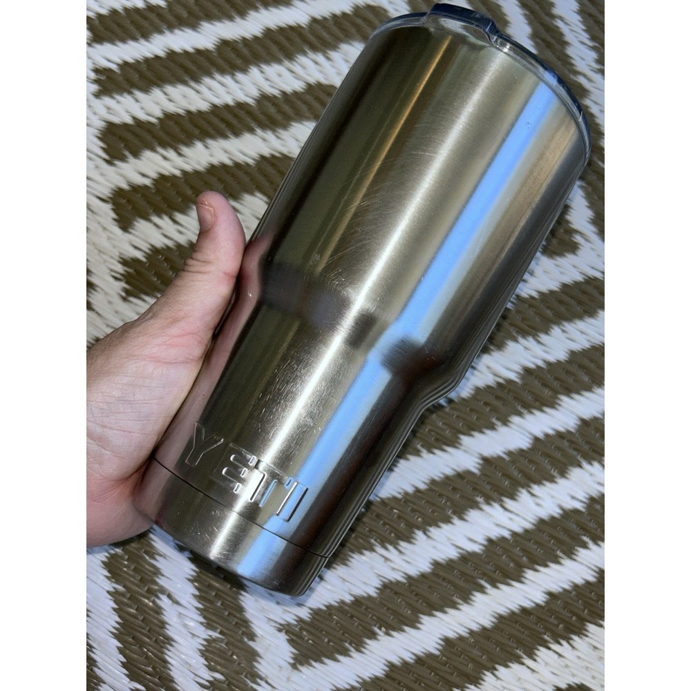 stainless steel YETI Rambler 30 oz Tumbler